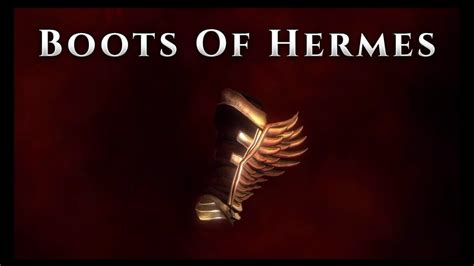 the boots of Hermes